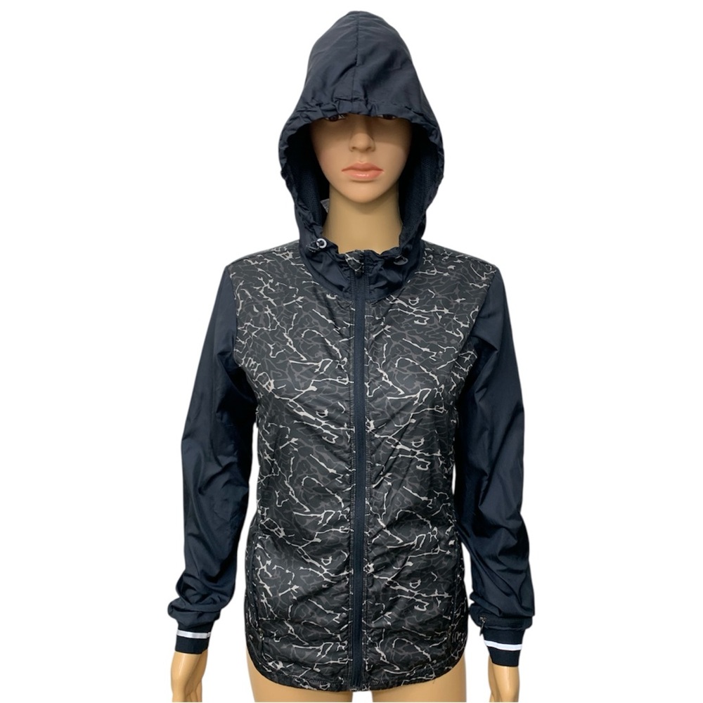 Under Armour Storm Camo Running Trail Jacket Lightweight Zip Up Hoodie size XS